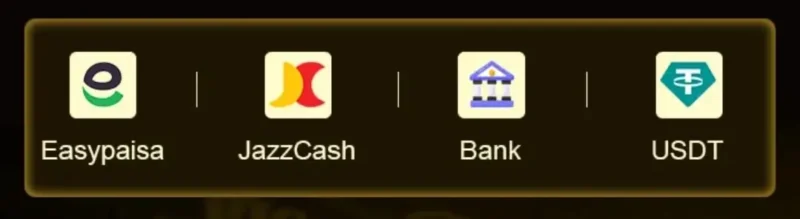 Royalx777 Payment Methods Easypaisa JazzCash Bank USDT