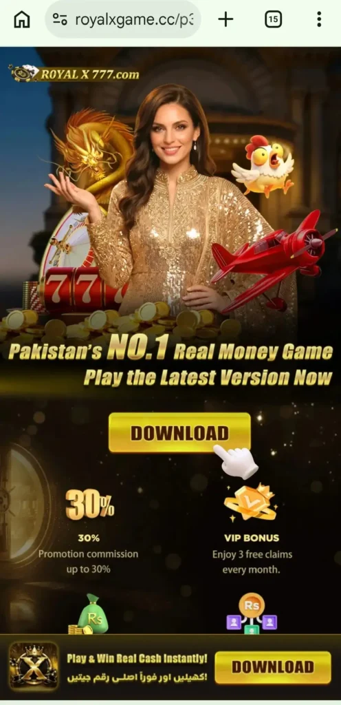 Royalx777 download apk interface screen 4