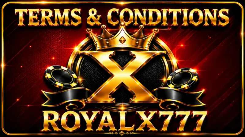 RoyalX777 Terms Guide 2026 RoyalX777 Terms - Conditions Guide 2026 - Rules, Responsibilities and Policies