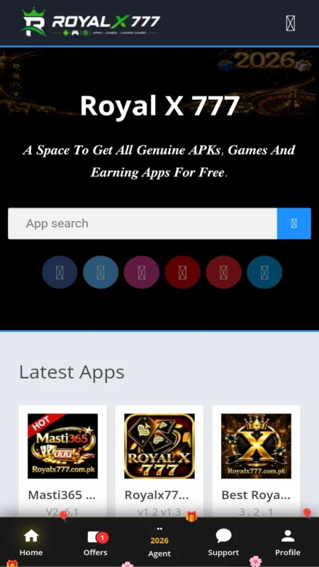 Royalx777 download apk home screen interface v3.5