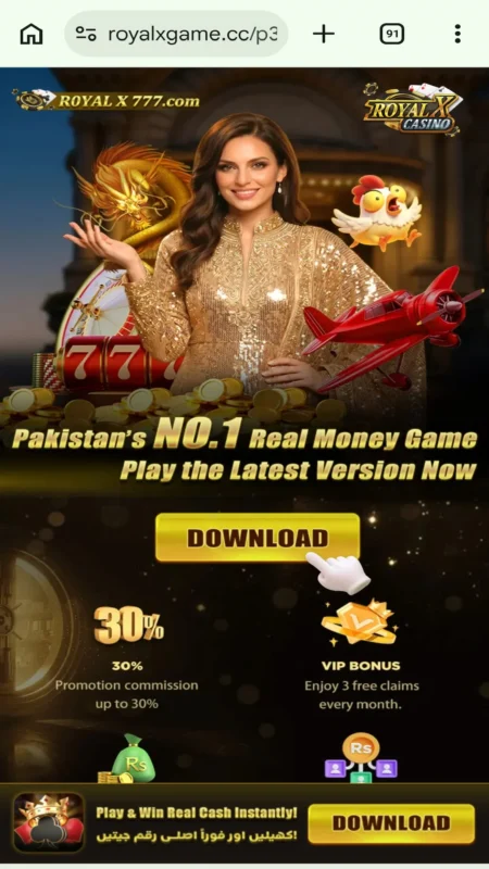 Royalx777 download apk dashboard screen latest