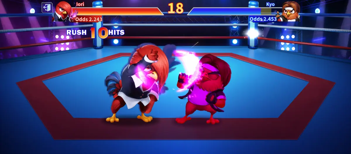 Sabong Game Fight Sabong Game live fight between Meron and Wala